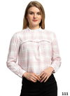 White Colour Shiri Vol 2 Latest Formal Wear Cotton Ladies Top 111